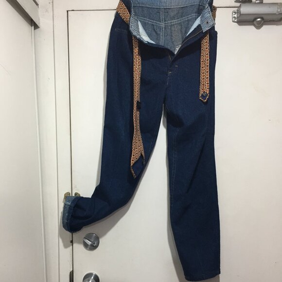 VINTAGE LEE HIGH RISE JEANS SIZE 10P/10 - Picture 6 of 10